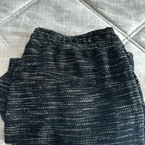 H&M Monochrome Knit Trousers